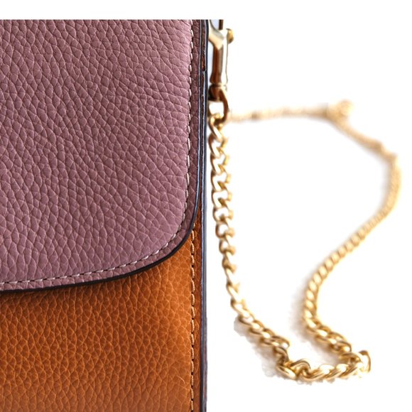 Coach Chain Crossbody Colorblock Handbag - Picture 3 of 6
